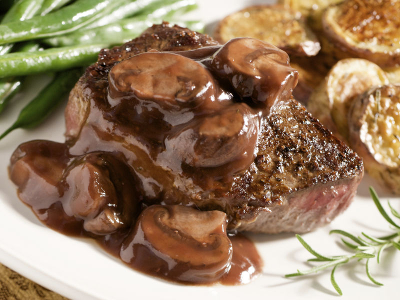 Bild mit Mittagsgericht